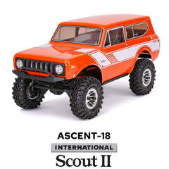 Redcat Ascent-18 International Scout II - 1/18 Scale Brushed Electric Rock Crawler