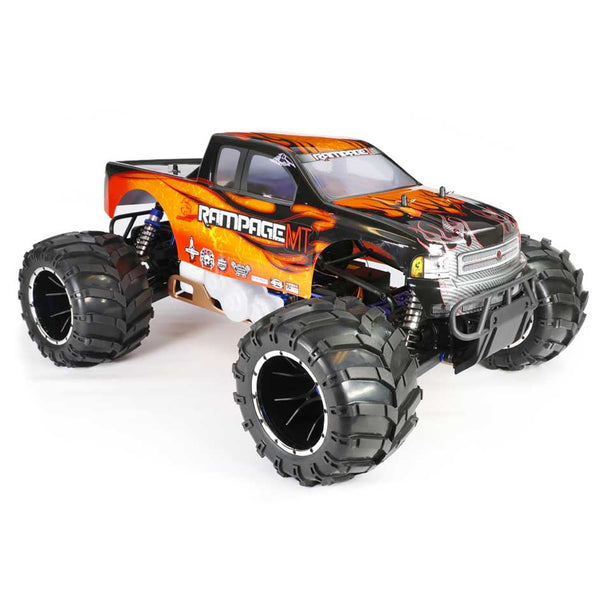 Rampage MT V3 RC Monster Truck - 1:5 Gas Powered Monster Truck – Redcat ...